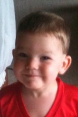 Love our new big boy hair cut