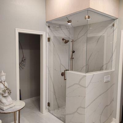Glass company in Haltom City, TX | ultra clear steam shower