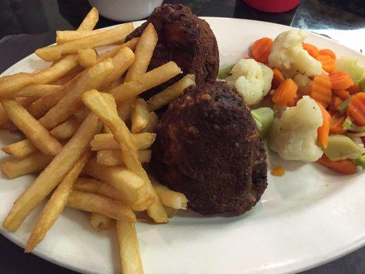 Chicken croquettes! Yum!