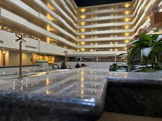 This place is dusty at the moment. Yah, not setting my bag on this.