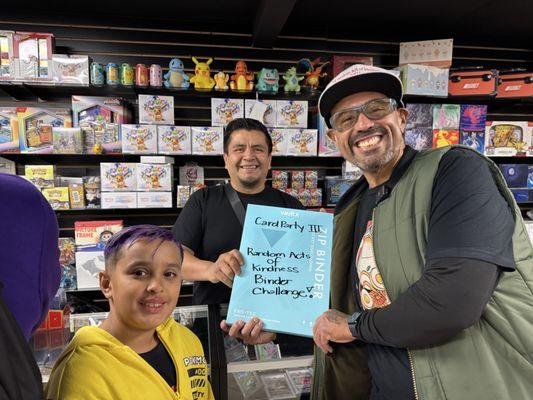 Eriq, MiniMini, and Me