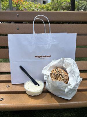 Everything bagel and Sesame seed 4 pack