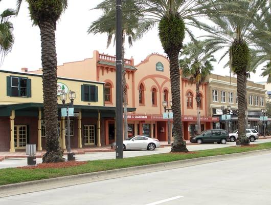 Beach Street at Downtown Daytona Beach.