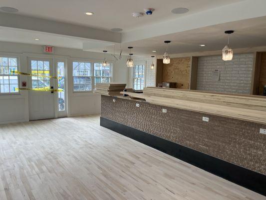 First floor dining room and bar