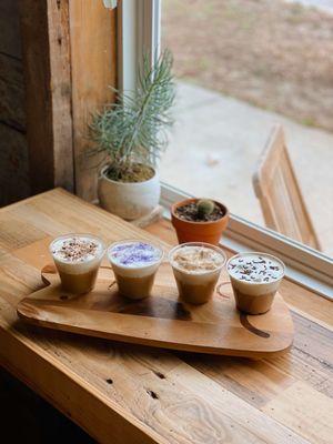Iced Latte Flight
