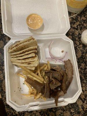 Gyro Platter $19.99