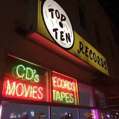 Top Ten Records is the oldest record store in Dallas, TX (1956), recently re-launched as a non-profit community organization