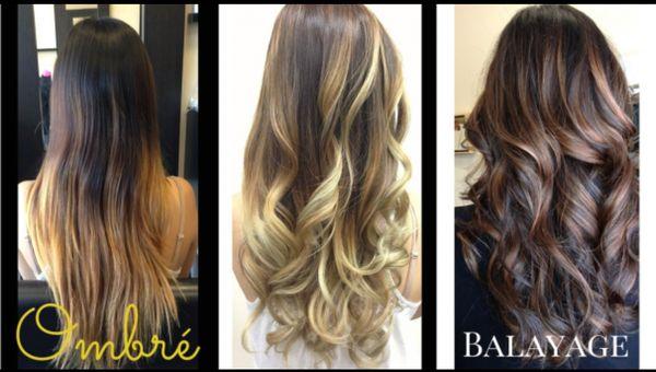 Ombré $120+
 Balayge $120+
