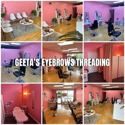 We offer: Eyebrow threading, Eyelashes, facials, body wax!