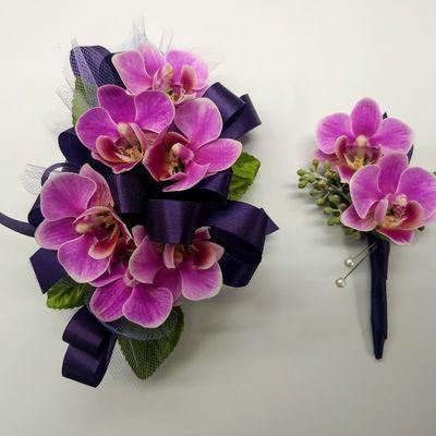 Orchid Corsage and Bout.