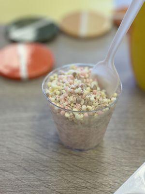 ton of flavors of Dippin Dots