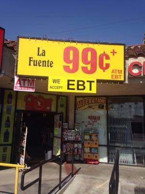 Love this neighborhood discount store!