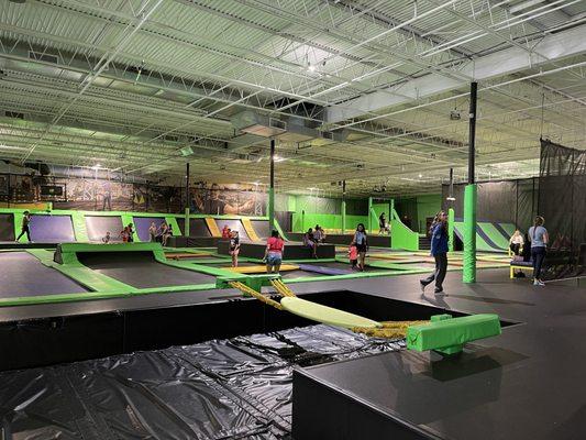 View of only one direction of large room. So cool!