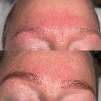 Eye brow tint and wax!