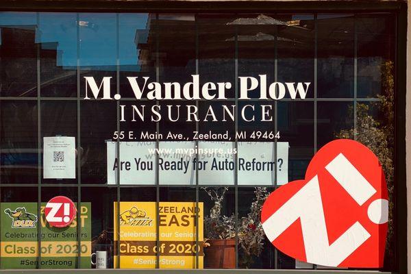 M Vander Plow Insurance Agency