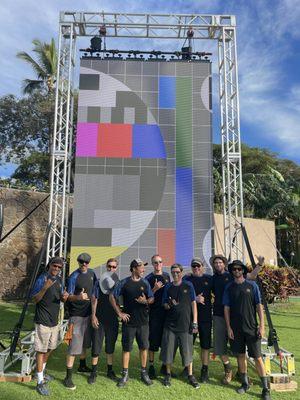 Our friendly, dedicated and technically knowledgeable crew!