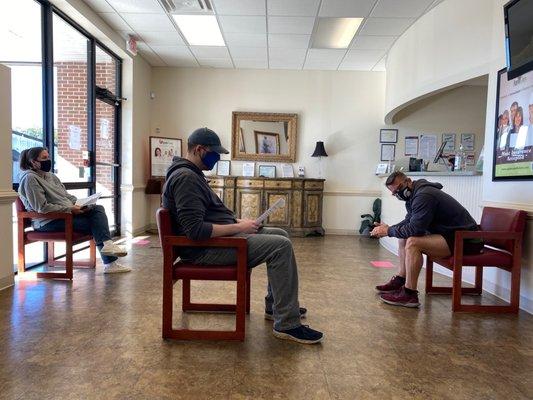 Beautiful location location. Perfect social distancing here.