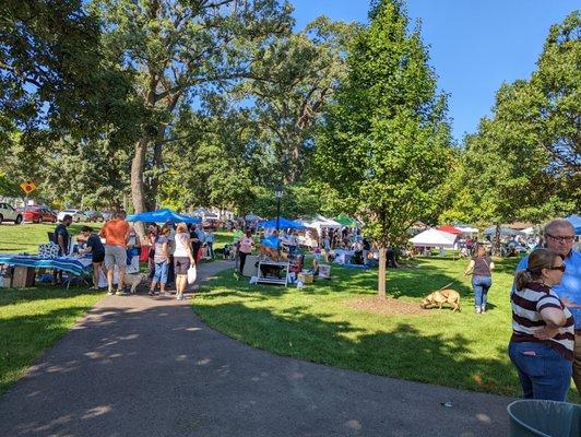 Pet Event and Fall Festival in the park