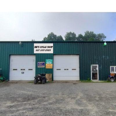 Front of building