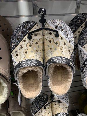 Some crocs I sent to my partner - he really liked them but we passed!