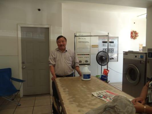 Change and laundry supplies!