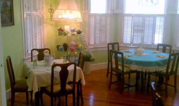 Jade's Tea Parlor located inside on 1st Floor