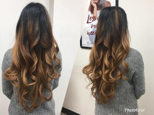 A beautiful color done by Abby.