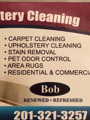 Carpet cleaning.