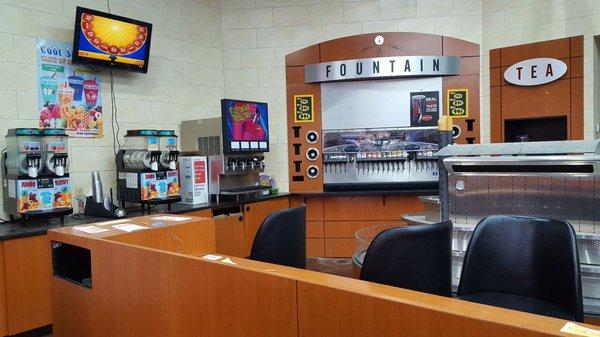 Machines are all down, makes station seem abandoned.