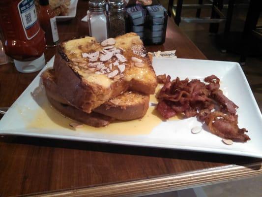 Grand Marnier, Crème Brulee French Toast with Bacon