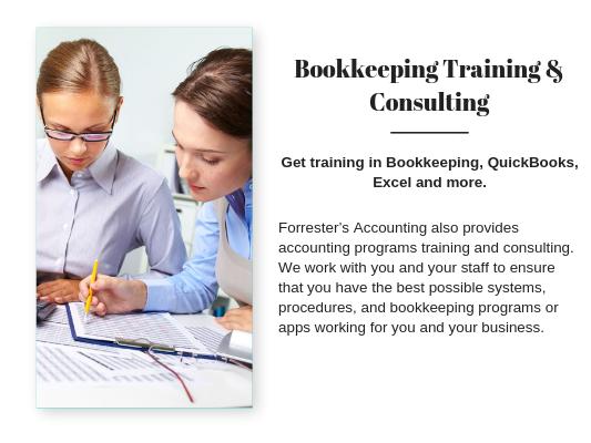 Bookkeeping Training & Consulting
