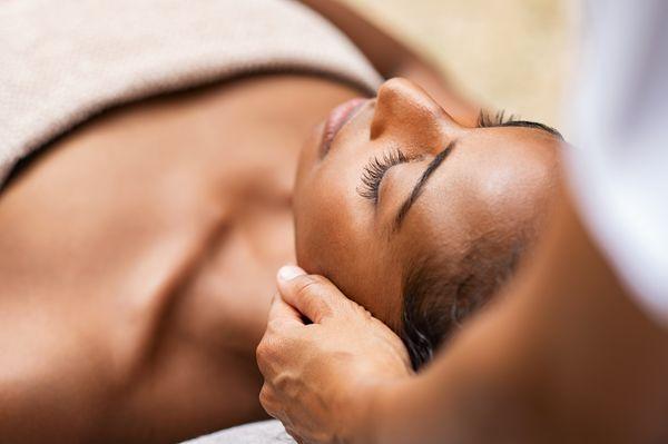 Relax freshen your skin with a facial