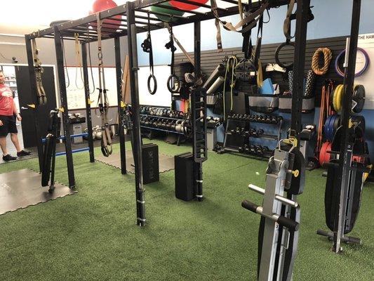 Our training area