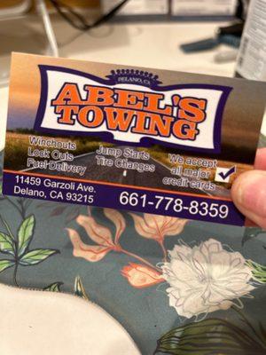 Abel's Towing