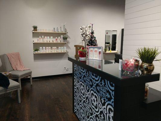 Products for purchase on your way in or out.