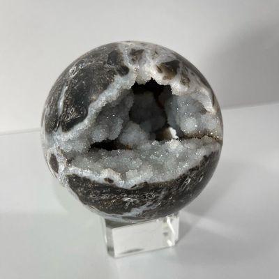 Druzy crystal sphere.