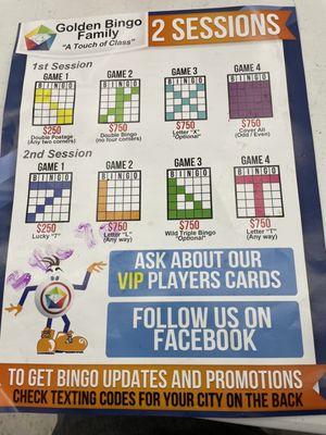 Bandera Late Night Bingo