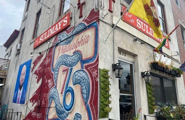 How wonderful to grab a bite to eat next-door?