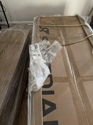 In the house and out of the way