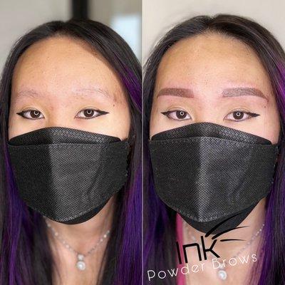 Powder brows