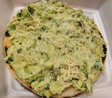 Reina Repiada - $9.99 pulled chicken with avocado and mayo