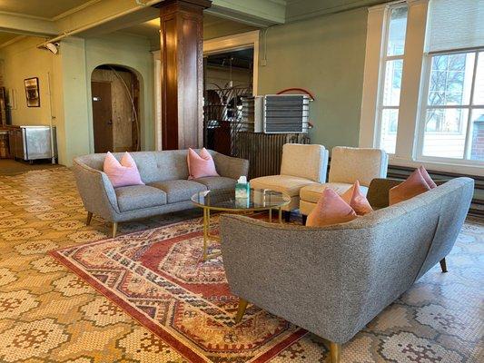 Great hall for more seating