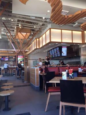 Inside is obviously very new