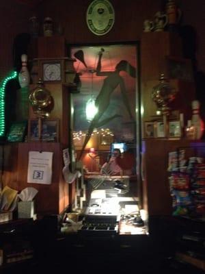 The former stairway to the brothel