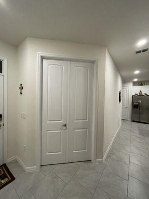 French Doors to office