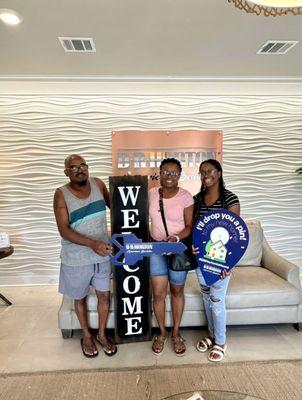 Another first time buyer family. I faciliated a 3.99% 30 year mortgage loan on a NEW CONSTRUCTION HOME! YAY!