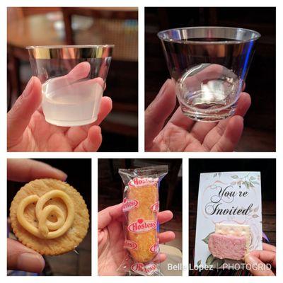 SOUTHERN GOTHIC: Party Drinks & Dinner {my first uncooked spam & crackers...go 1960s!} Catering was super late!