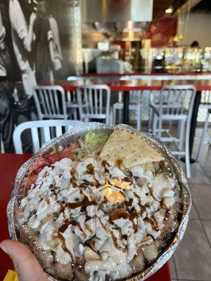 Small Chicken Shawarma Platter-