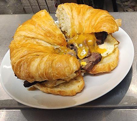 brisket egg and cheese