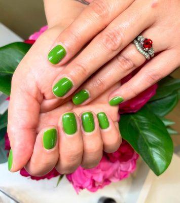 St. Patrick's Day nails